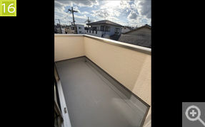 ３階バルコニー