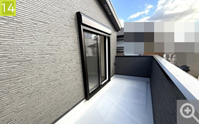 ３階バルコニー